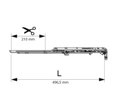 MACO nůžka pro šířku 401-600 mm MULTI-MATIC