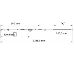 MACO otv.-sklop. 1.091-1.340 mm převodovka MULTI-MATIC - Stříbrná