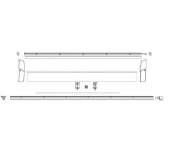 Profil.sada rám a křídlo FFB 901-1050 GR.2 SKB-S/SE/Z