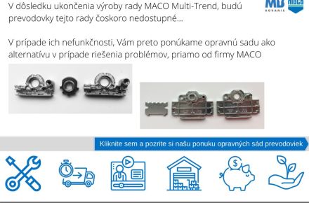 Opravná sada převodovky MACO Multi-Trend