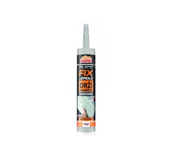 Silco lepidlo Quick fix, bíle 290 ml