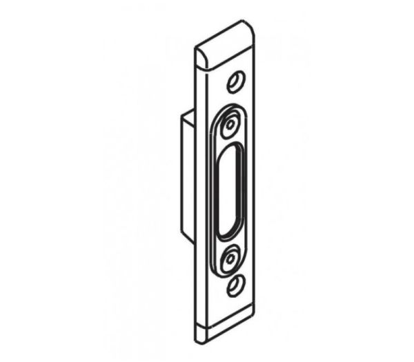 GU protikus pro střelku dveřního zámku pro dřevo 12-18x8 mm osa 9 mm